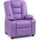 preview thumbnail 67 of 71, MCombo Big Kids Recliner Chair for Toddler Boys and Girls Faux Leather - 28.3"(L)x26.4"(W)x34.2"(H)