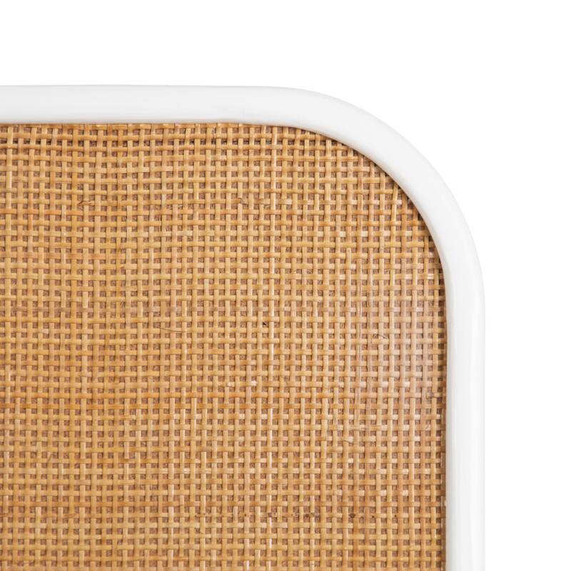 Kate and Laurel Planche Rattan Wall Pinboard