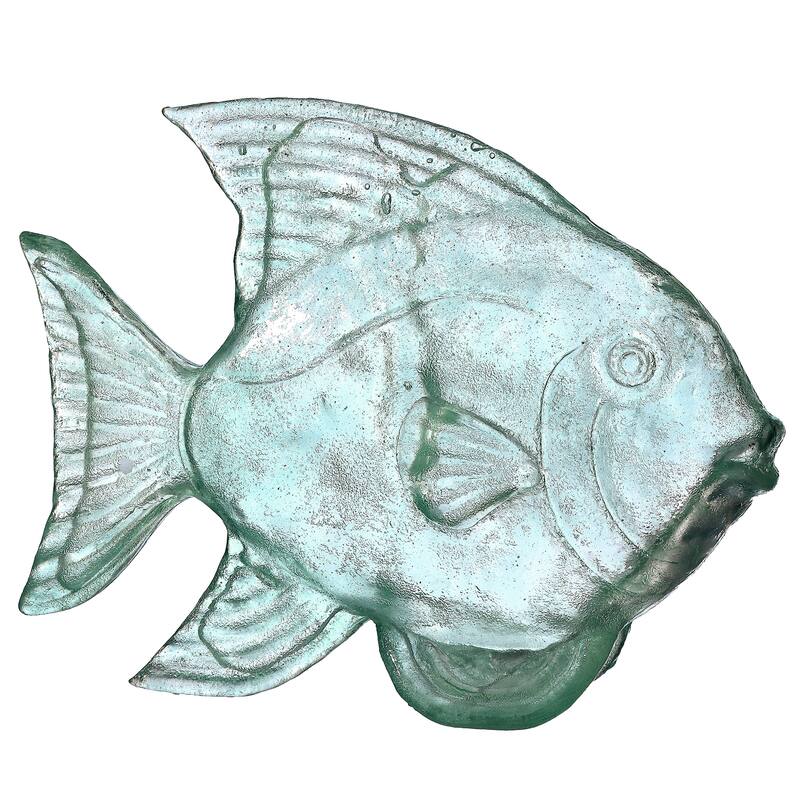 10"" Clear Resin Tropical Fish