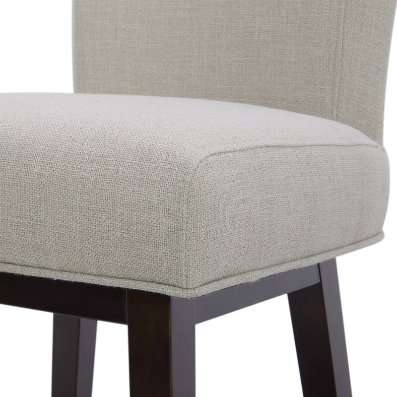 Spruce & Spring Noah Modern Upholstered Counter Height Swivel Barstool Single