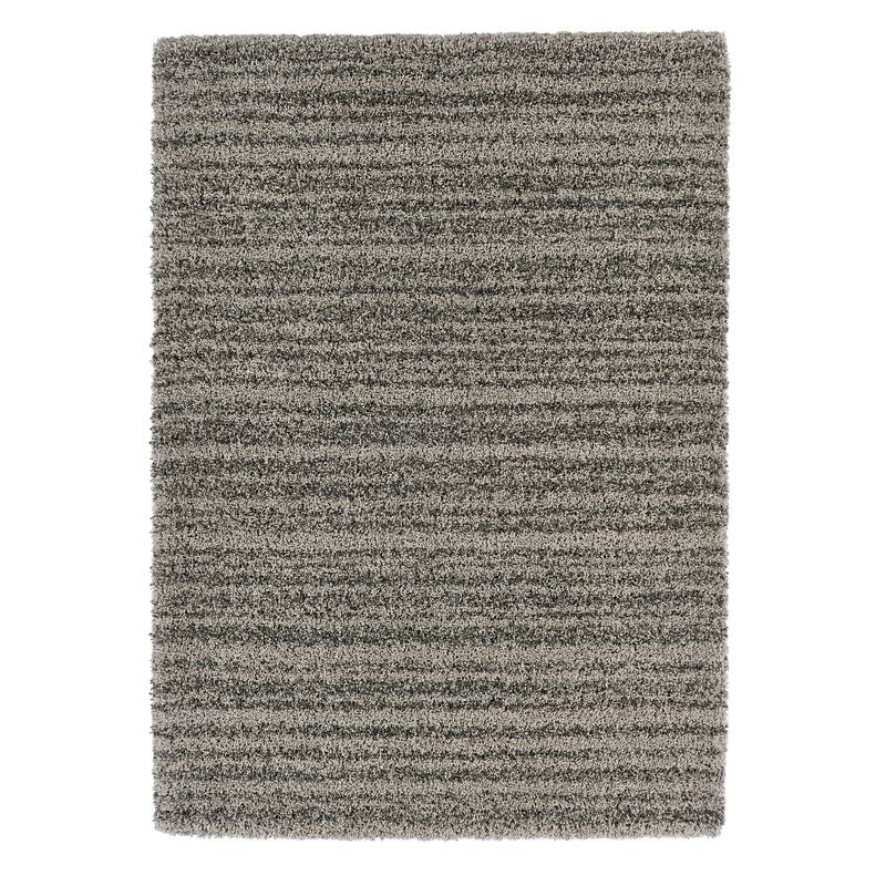 Gertmenian Allure Polypropylene Thick Plush Dense 2" Shag Area Rug - 9' 6" x 13' 1" - Grey - Rectangle