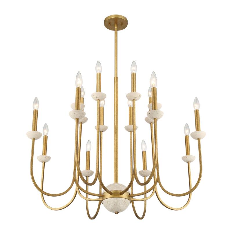 Savoy House 1-2296-16 Oakhurst 16 Light 36" Wide Taper Candle Style