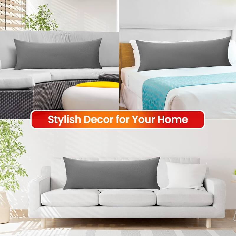 Cheer Collection Velour Body Pillow On Sale Bed Bath & Beyond