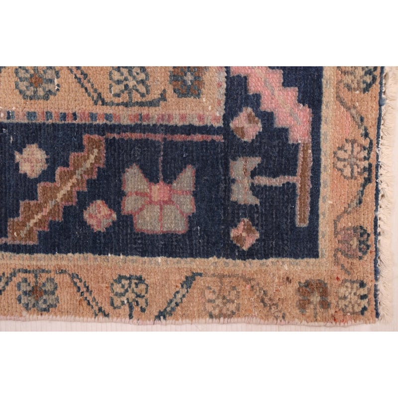 ECARPETGALLERY Hand-knotted Antalya Vintage Brown Wool Rug - 4'6 x 7'4
