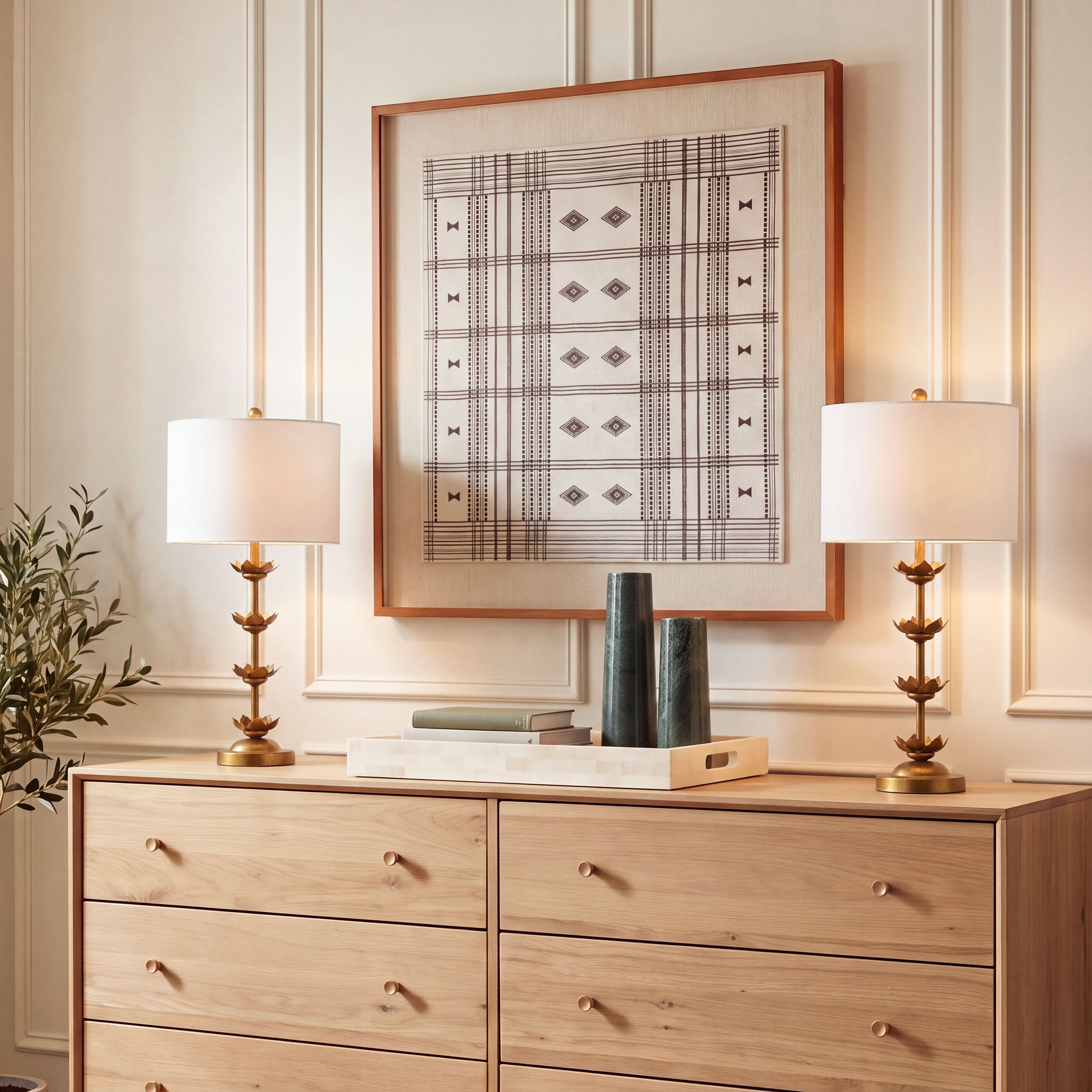 SAFAVIEH Lighting Chayah Metal Table Lamp Set of 2, 32-Inch - 14"W x 14"D x 32"H