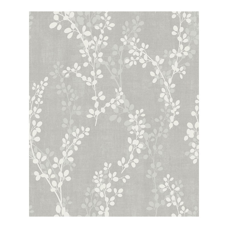 Midbec Twig Grey Botanical Wallpaper - 20.5 x 396 x 0.025