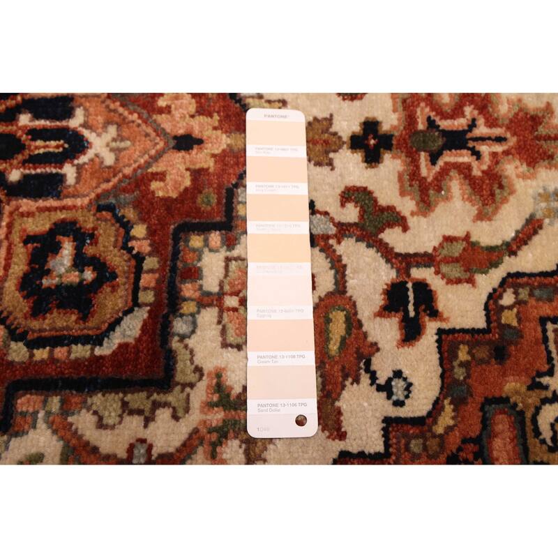 ECARPETGALLERY Hand-knotted Jules Sultane Cream Wool Rug - 2'6 x 10'0
