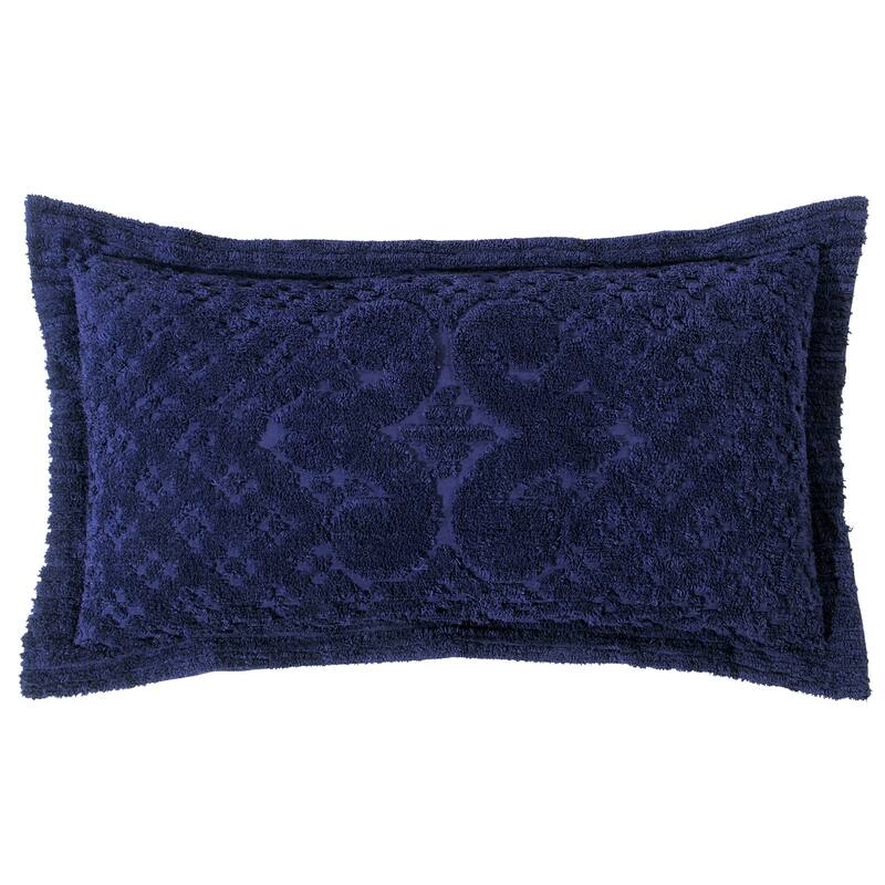 Better Trends Chenille Bedspread Set with Sham Medallion Design 100% Cotton Soft Machine Washable Tufted Ashton Collection