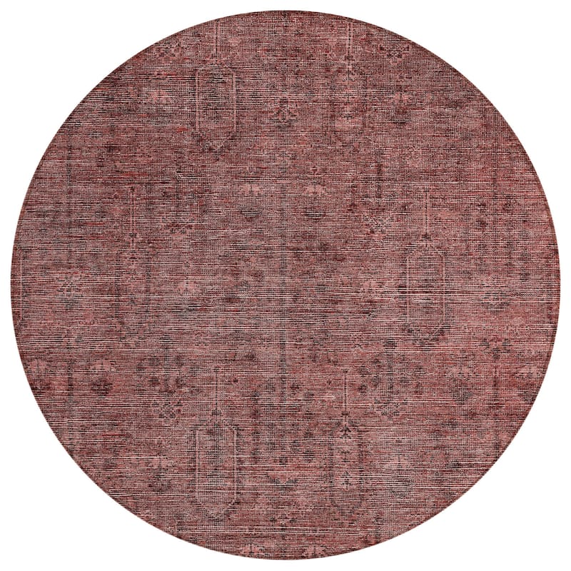 HomeRoots Southwestern Transitional Rectangle Outdoor Rug