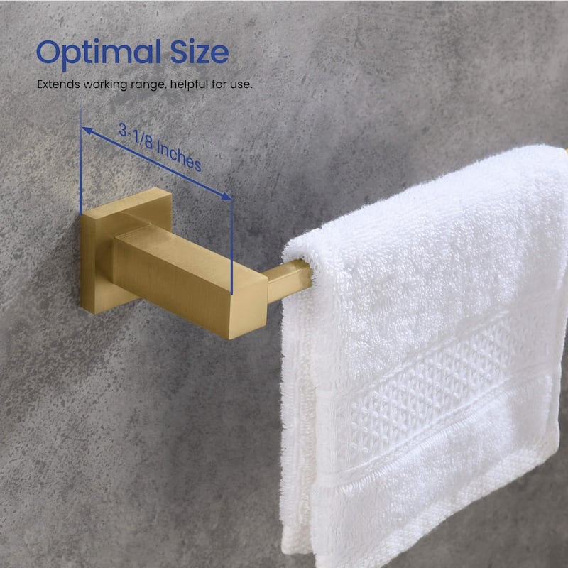 Cube 10 inch Bathroom Towel Bar