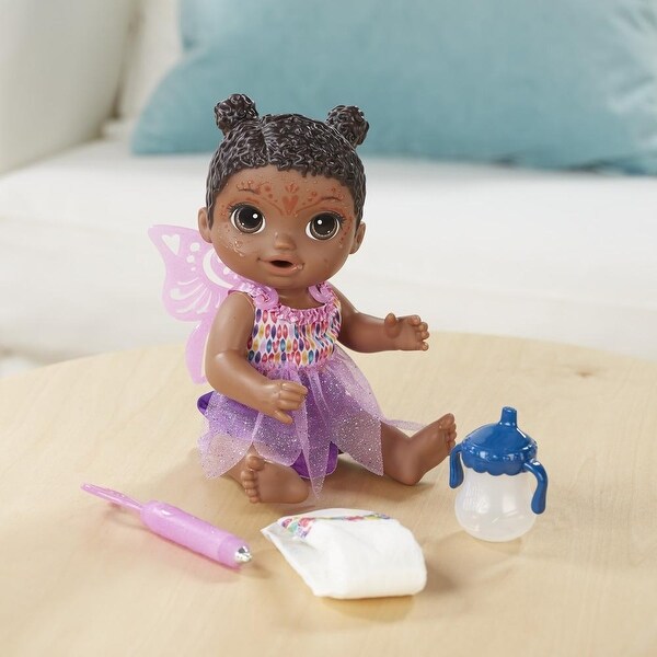 hasbro baby alive face paint fairy doll