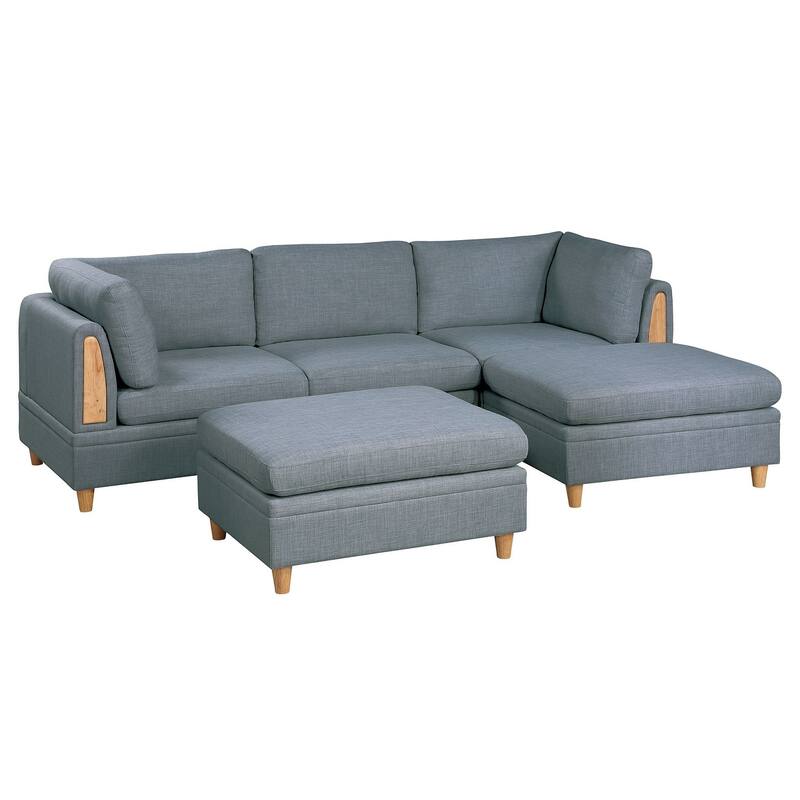 Living Room Furniture Ottoman Comfortable choice, multiple functions, classic design, and cozy corners Light