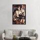 preview thumbnail 15 of 13, iCanvas "Harlequin with a Guitar, 1917 (oil on canvas)" by Juan Gris Framed