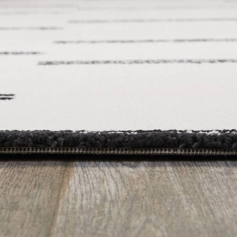 Ferrara Contemporary Stripes Area Rug
