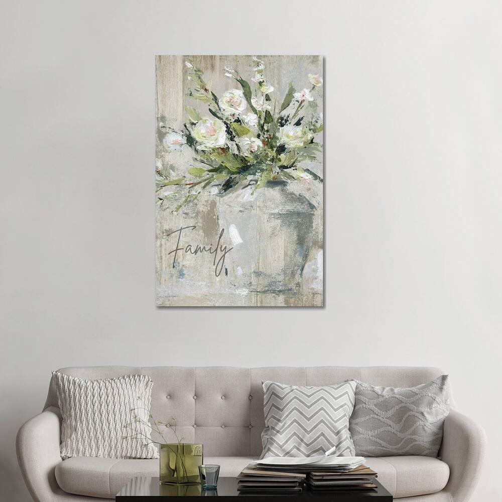 iCanvas "Country Bouquet & Family" by Carol Robinson Canvas Print