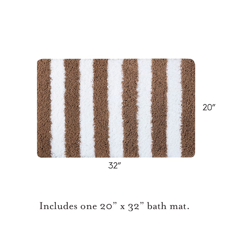 Laura Ashley Eden Stripe Bath Mat