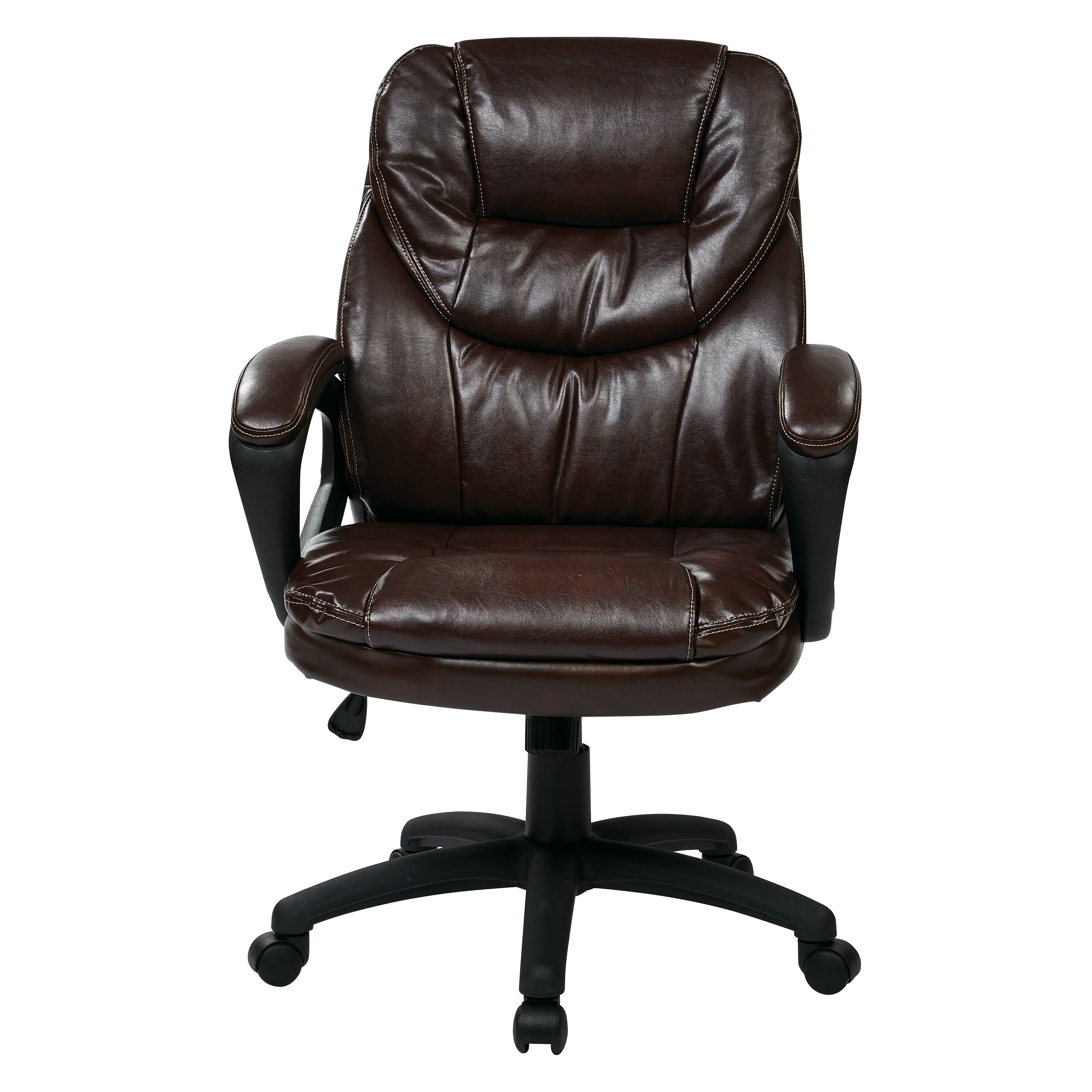 Office Star Faux Leather Managers Chair - Picture 15 of 15