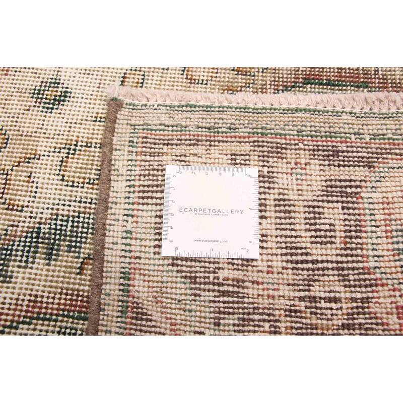 ECARPETGALLERY Hand-knotted Antalya Vintage Dark Red Wool Rug - 9'2 x 12'2