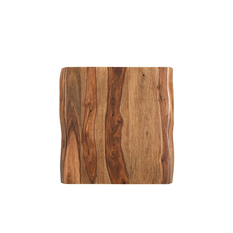 Avenue Live Edge Wood End Table