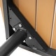 preview thumbnail 57 of 67, Pellebant Patio Dining Table Rectangular Aluminum Outdoor Table