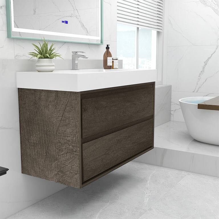 Morava 42" Floating Vanity with Single Sink - 42