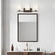 preview thumbnail 3 of 5, Hunter Fauna Grove 3-Light Bathroom Vanity Light - Modern, Transitional
