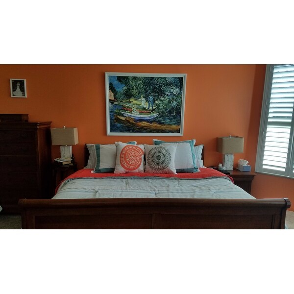 tommy bahama la scala breezer comforter set queen seaglass