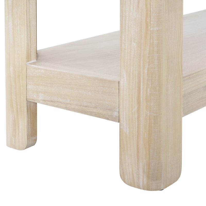 Christopher Knight Home - Mirod Modern Farmhouse Console Table with Elegant Minimalist Design