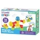 preview thumbnail 8 of 9, Lil' Jumbl Blox Magnetic Building Blocks Play Set, Toddler Toys 3-6 16-Piece Set