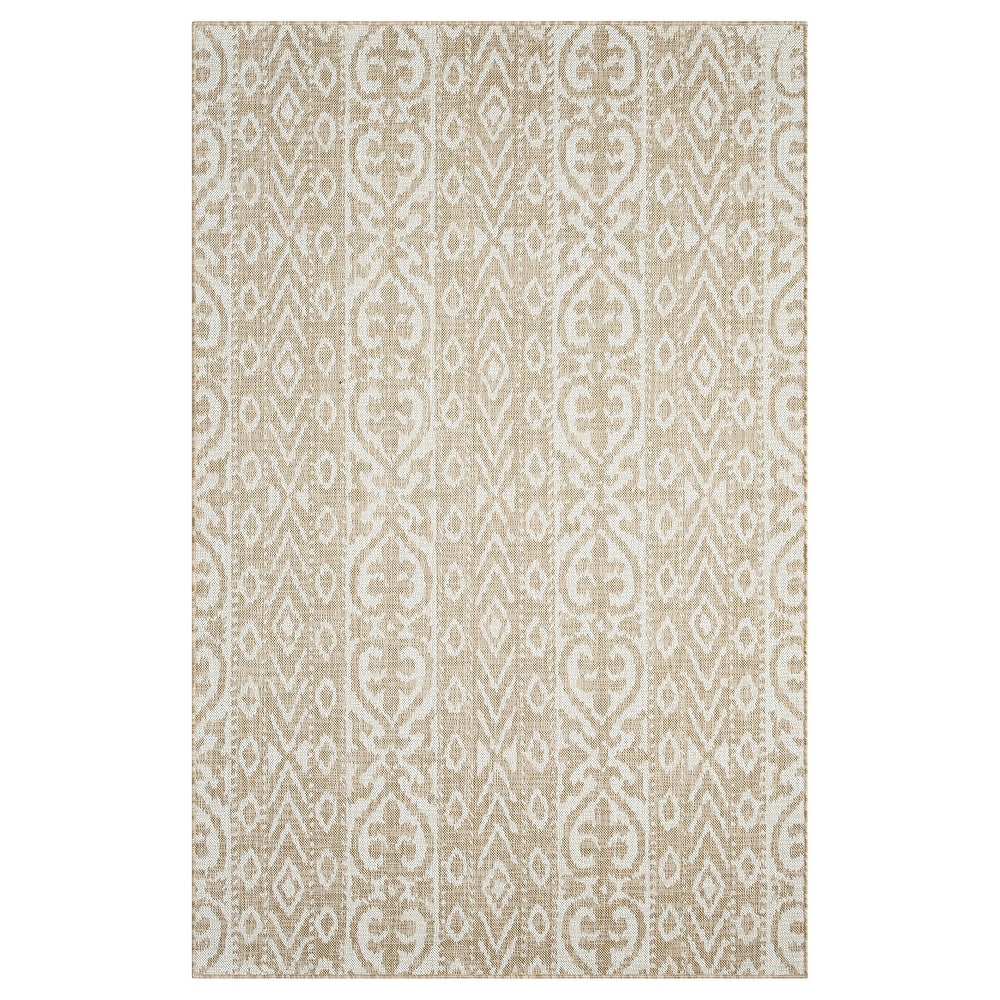 Sevita Entwined Ikat Geometric Indoor/Outdoor Rug