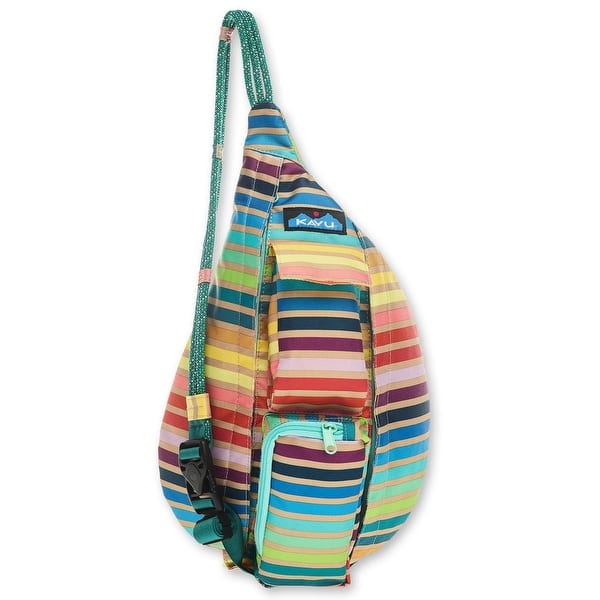 is mini kavu rope sling backpack waterproof Remix Bag the Mini Rope Sling provides the perfect amount of space without weighing you down Mini Rope Bag - Black