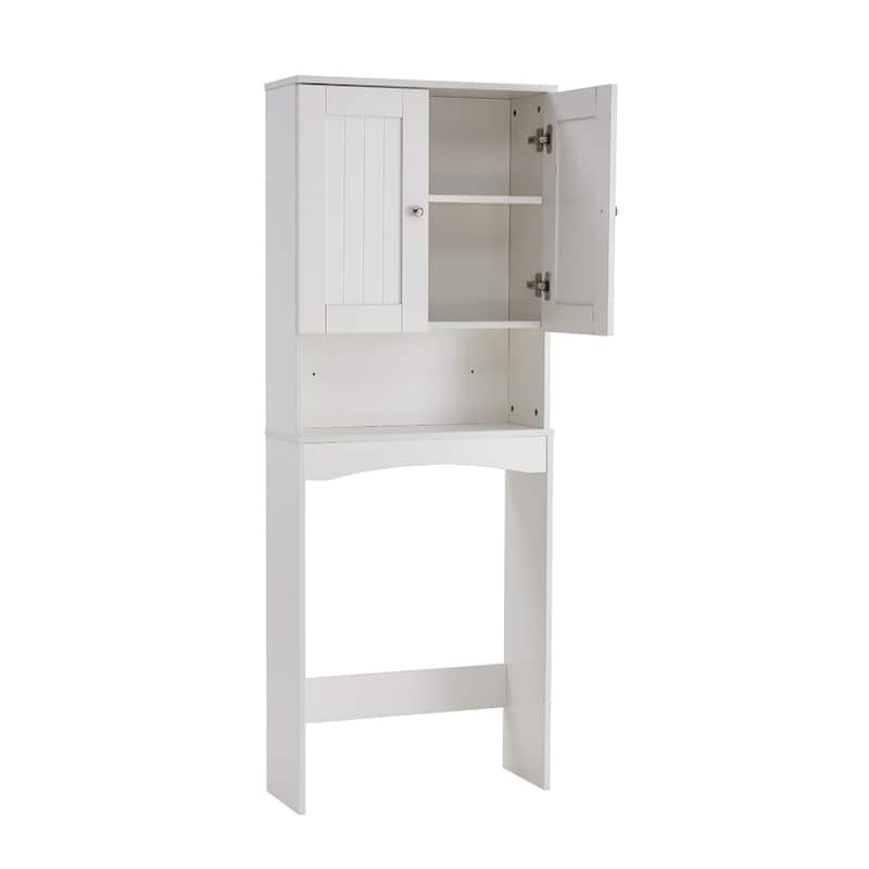Merax Home Bathroom Over-The-Toilet SpaceSaving Storage Cabinet Organizer
