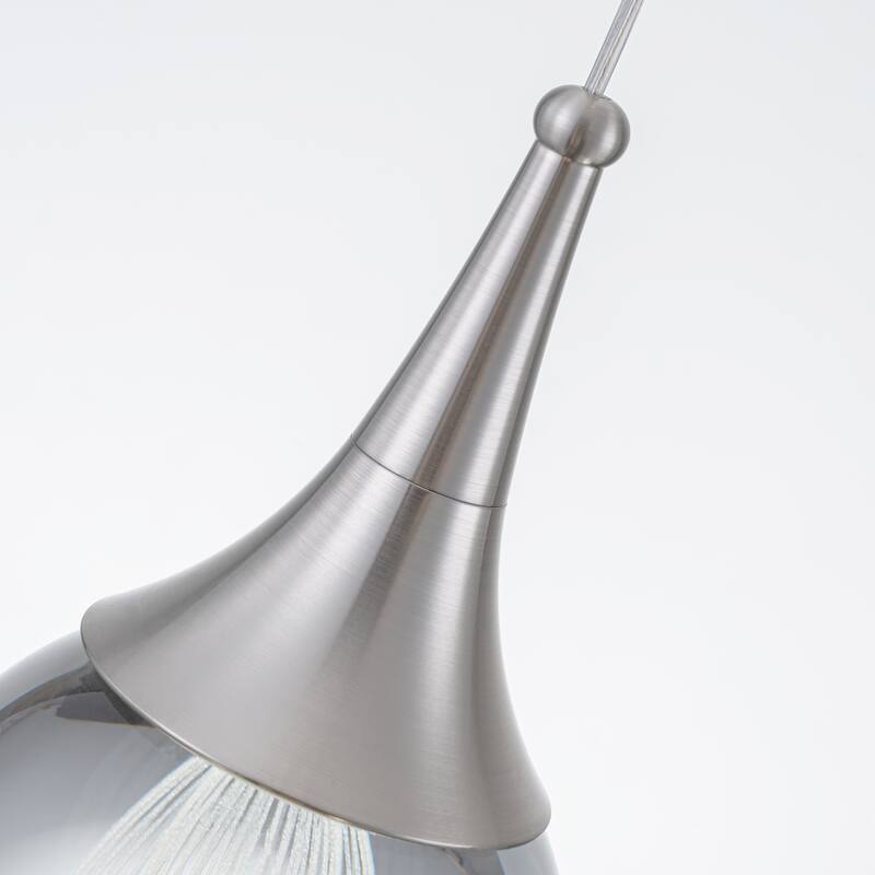 Starsky 1-Light LED 4500K Teardrop Crystal Small Pendant