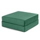 preview thumbnail 24 of 179, Jaxx Unsofa Modular Convertible Sectional Sofa with Fold Out King Sleeper Bed Ottoman. - Performance Microvelvet Peacock Green