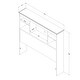 preview thumbnail 4 of 17, South Shore Navali Bookcase Headboard