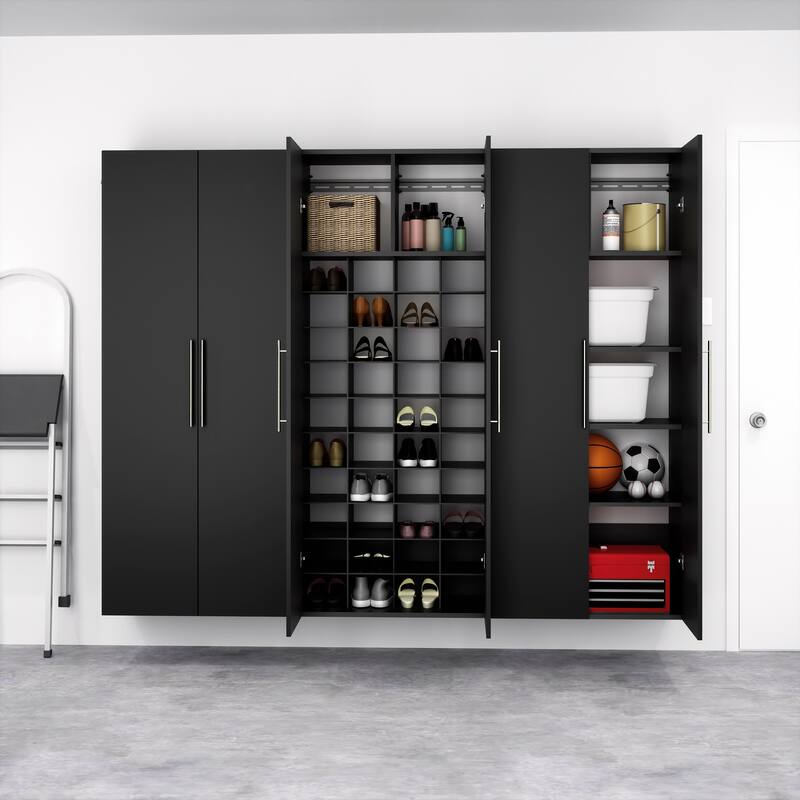 Prepac 30" HangUps Shoe Storage Cabinet - 30" W x 72" H x 16" D