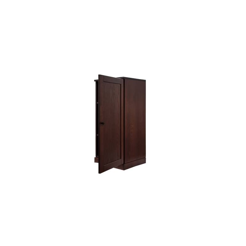 Palace Imports Premium 100% Solid European Oak Hardwood Modular Dining Room Cabinet with Shaker Doors - 64" Wide, 71.5" Tall