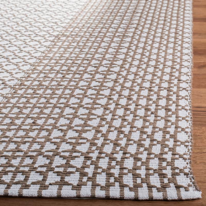 SAFAVIEH Handmade Flatweave Montauk Andrianna Casual Cotton Rug