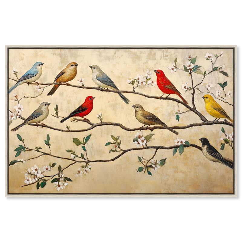 Arboreal Aria II Canvas by Art Remedy - Silver - 36" x 24"