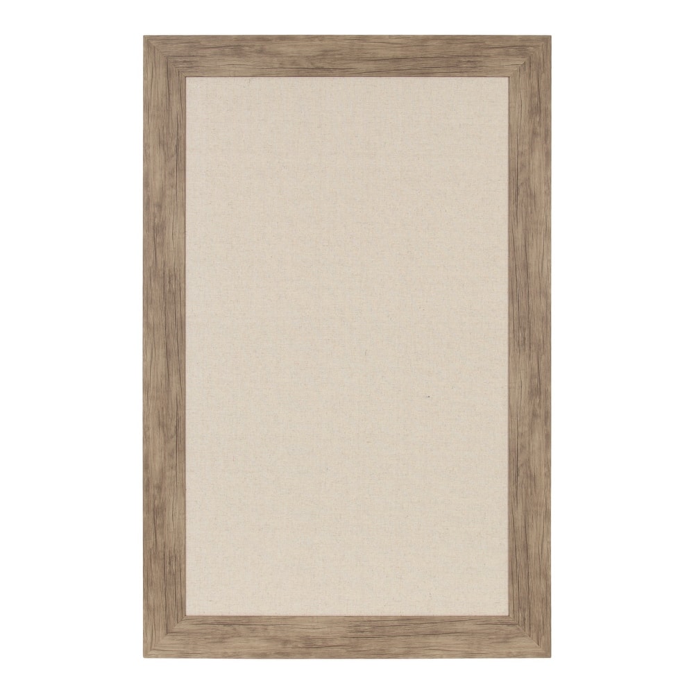 DesignOvation Beatrice Decorative Framed Linen Pinboard