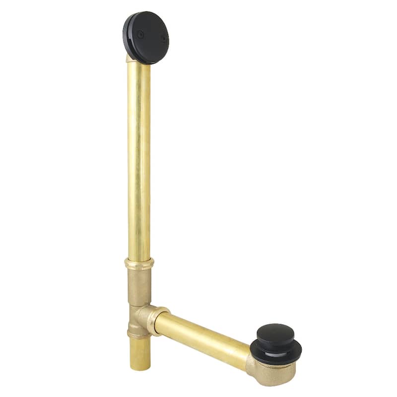 Made To Match Tip-Toe Tub Waste and Overflow, 20 Gauge