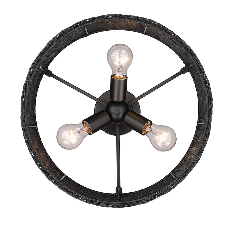 Erma 3 Light Semi-flush