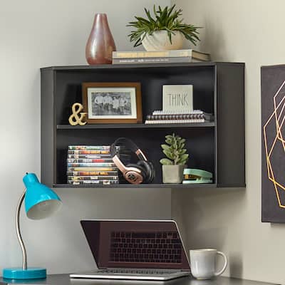 Simple Living Hanging Corner Hutch