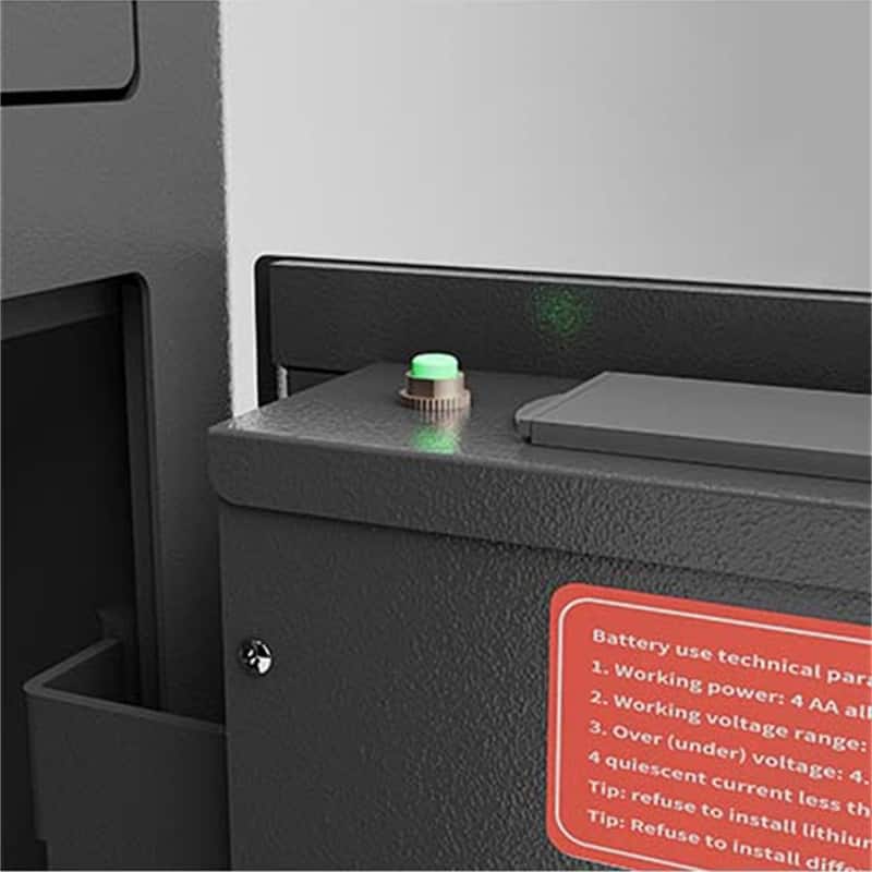 Depository Drop Safe,Front Drop Slot Lock Box with Digital Combination