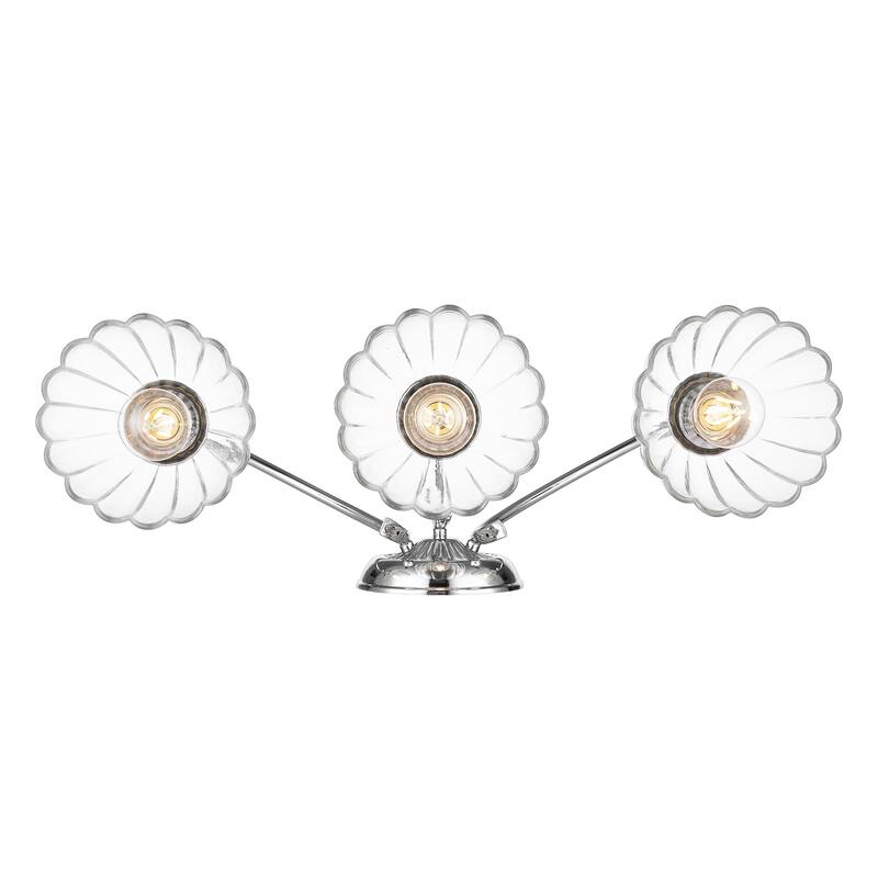 Golden Lighting Audra 3-light Vanity in Chrome