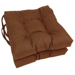 Blazing Needles 19-inch Indoor/ Outdoor Patio Chair Cushion - 19 x 19