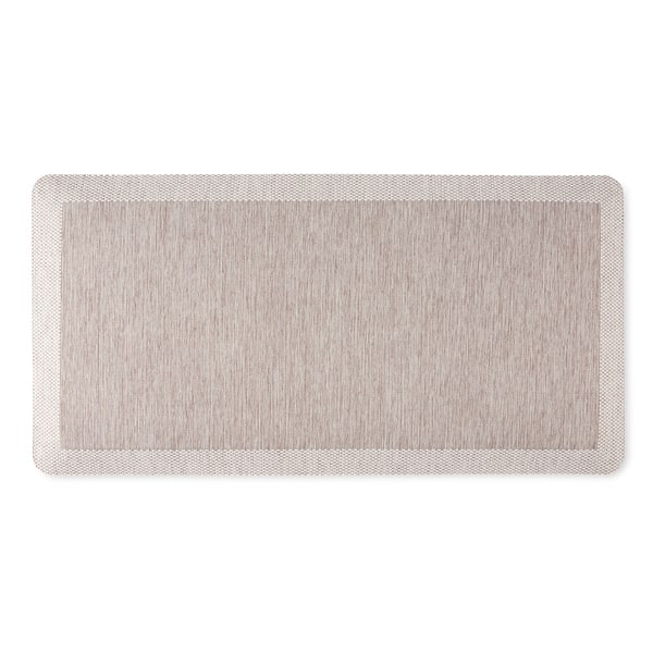 Martha Stewart - Mira Kitchen Mat (19.6"x39", Coffee Brown)