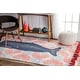 preview thumbnail 7 of 14, Nuloom Handmade by Thomas Paul Cotton Printed Whale Area Rug