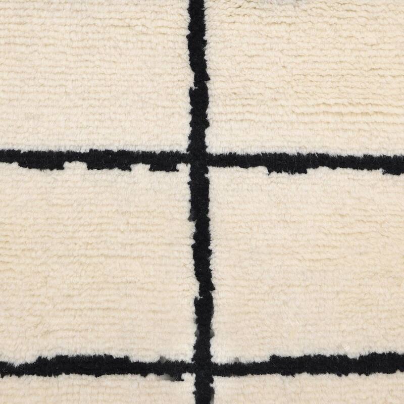 Overton Handmade Boho Moroccan Area Rug