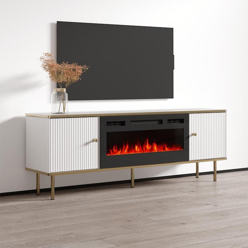 Camelia BL-EF Electric Fireplace 63" TV Stand